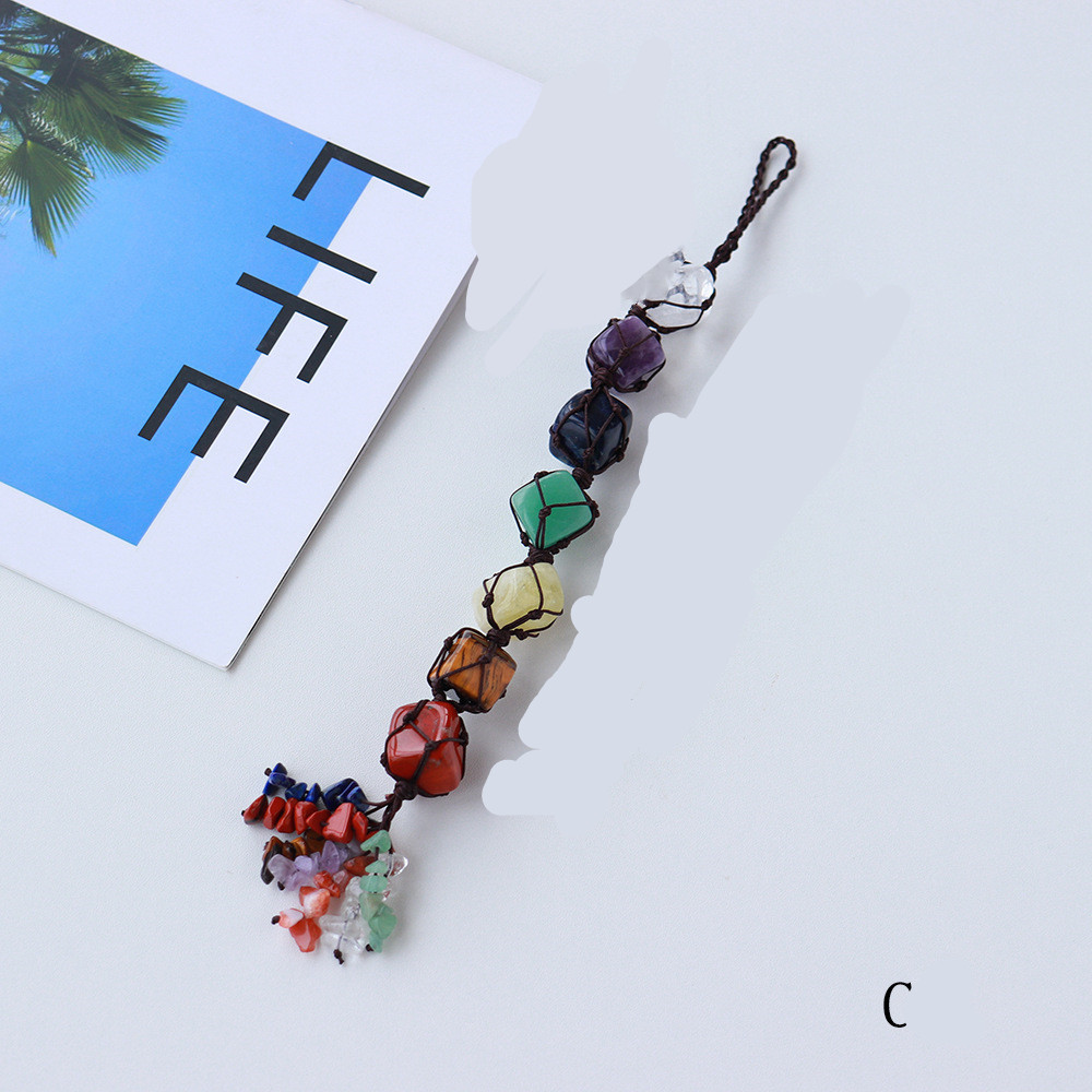 Colgante para coche 7 chakras
