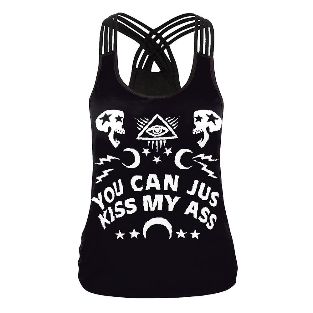 Camiseta de mujer cruzada en la espalda - Imagen 2
