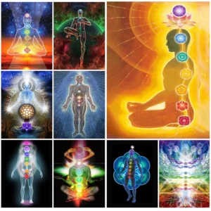 Lienzo sin marco de Chakras