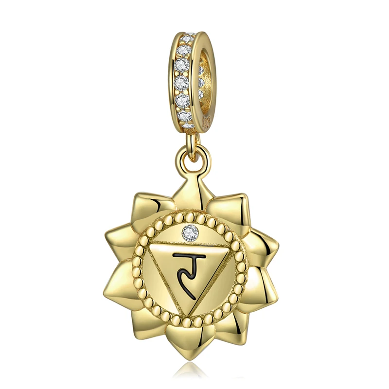 Piezas de los 7 Chakras de plata de pulsera - Imagen 7