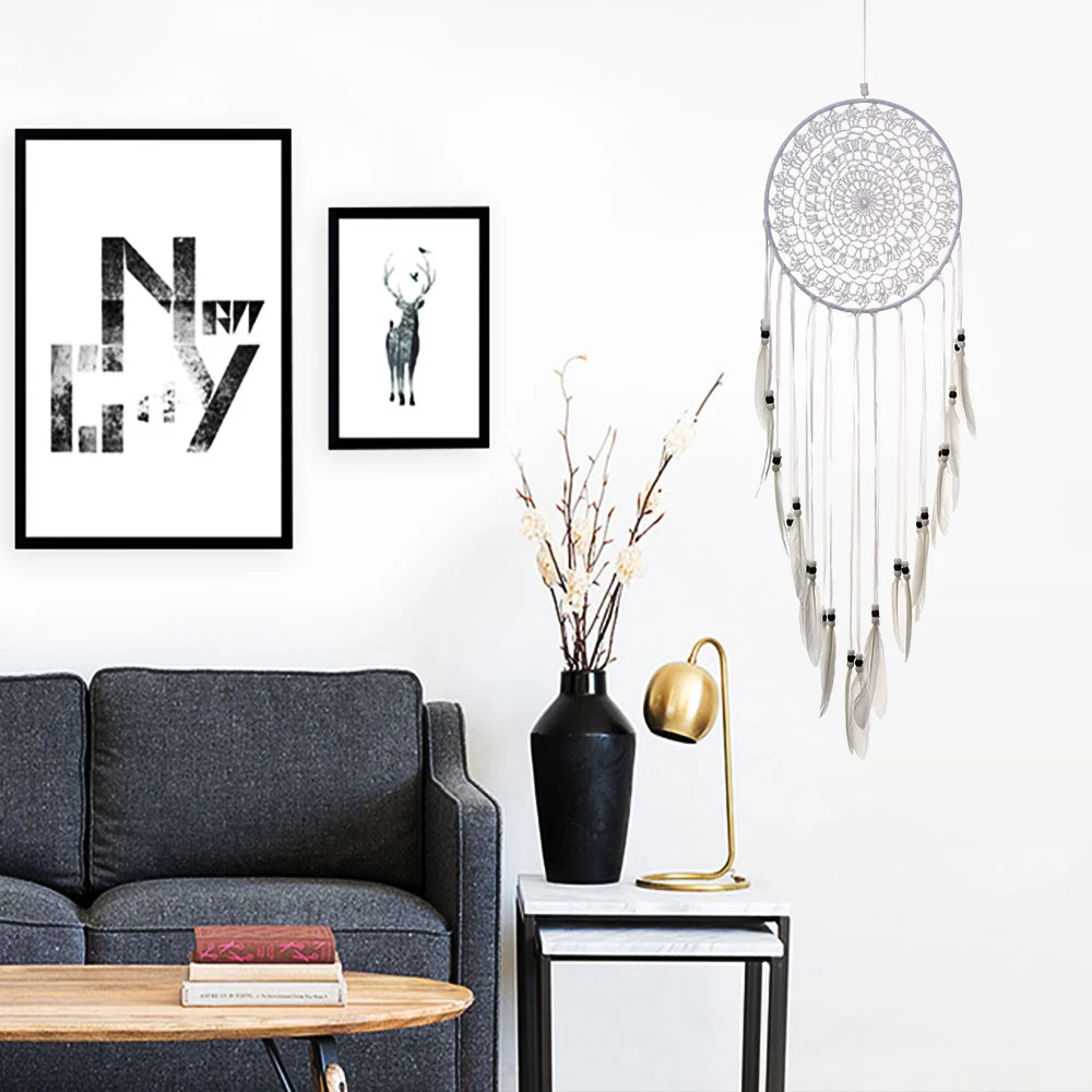 Dream Catcher Big Kids Room Decoration Girl Nordic Decoration Home Nordic Style Kids Decoration Wind Chimes Dreamcatcher - Imagen 4