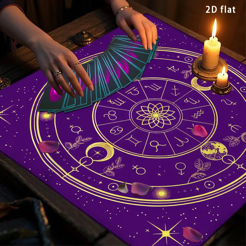 Mantel para Tarot místico con constelación - Imagen 4