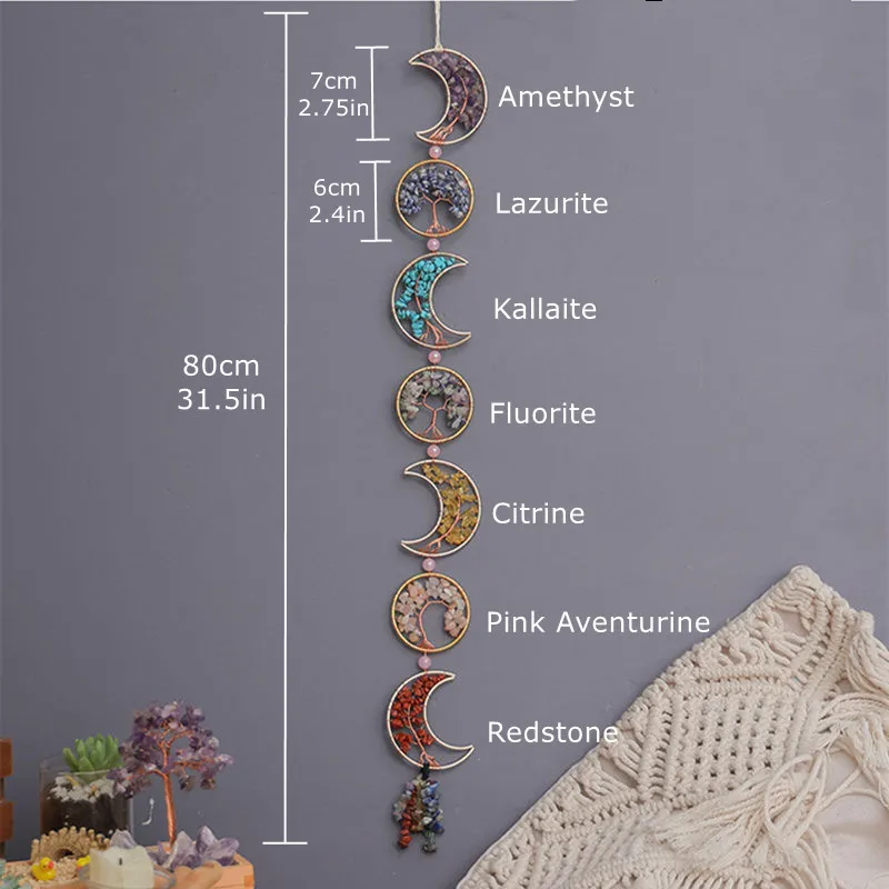 Decoración colgante de los 7 Chakras - Imagen 9