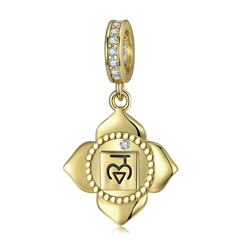 Piezas de los 7 Chakras de plata de pulsera - Imagen 12