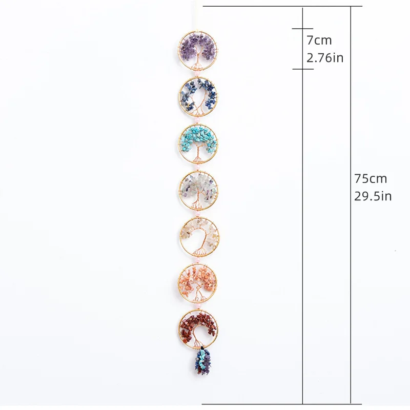 Decoración colgante de los 7 Chakras - Imagen 8