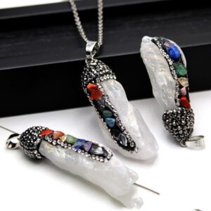 Colgante de piedras naturales "7 Ckakras"