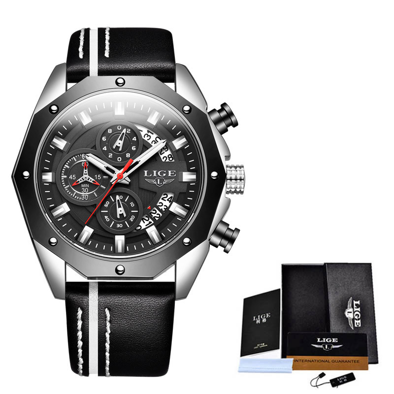 RELOJ DEPORTIVO PARA HOMBRE CON CORREA DE SILICONA Y ACERO INOXIDABLE - Imagen 5